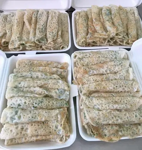 Hình ảnh Combo 5 cái bánh xèo vỏ - mắm nêm