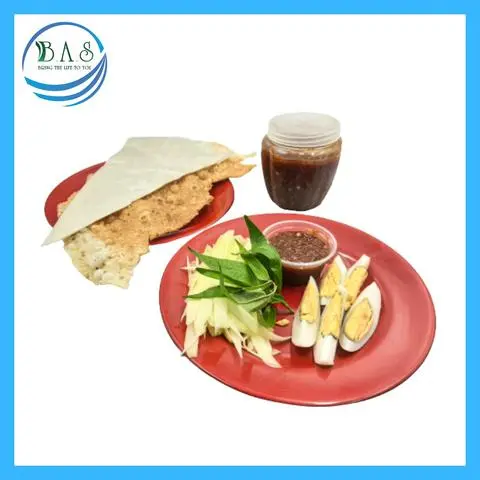 Hình ảnh Bánh tráng mắm ruốc