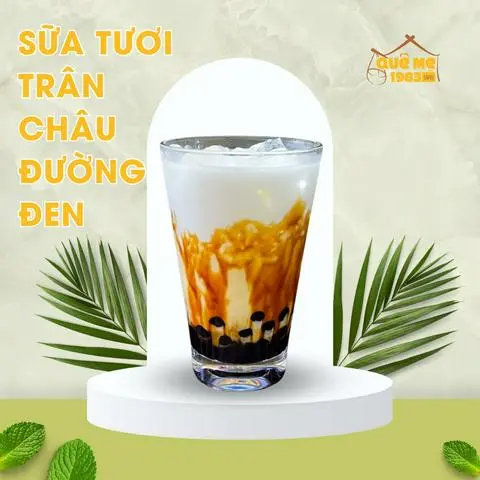 Hình ảnh Sữa tươi đường đen