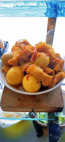 Hình ảnh Cơm Tấm thịt ba rọi kho + hột vịt