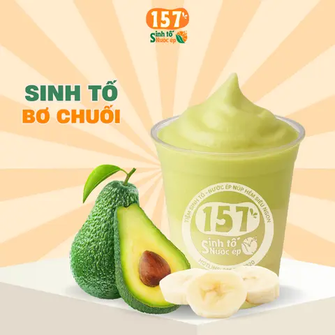 Hình ảnh [Nên thử] Sinh tố Bơ chuối