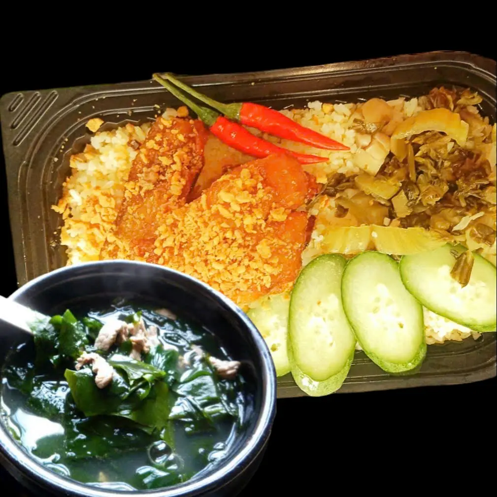 Hình ảnh Cơm MÁ ĐÙI MẮM TỎI