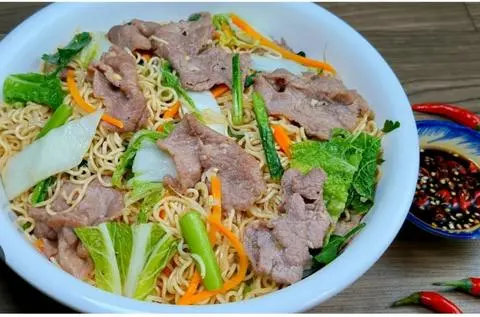 Hình ảnh Mì Xào Bò