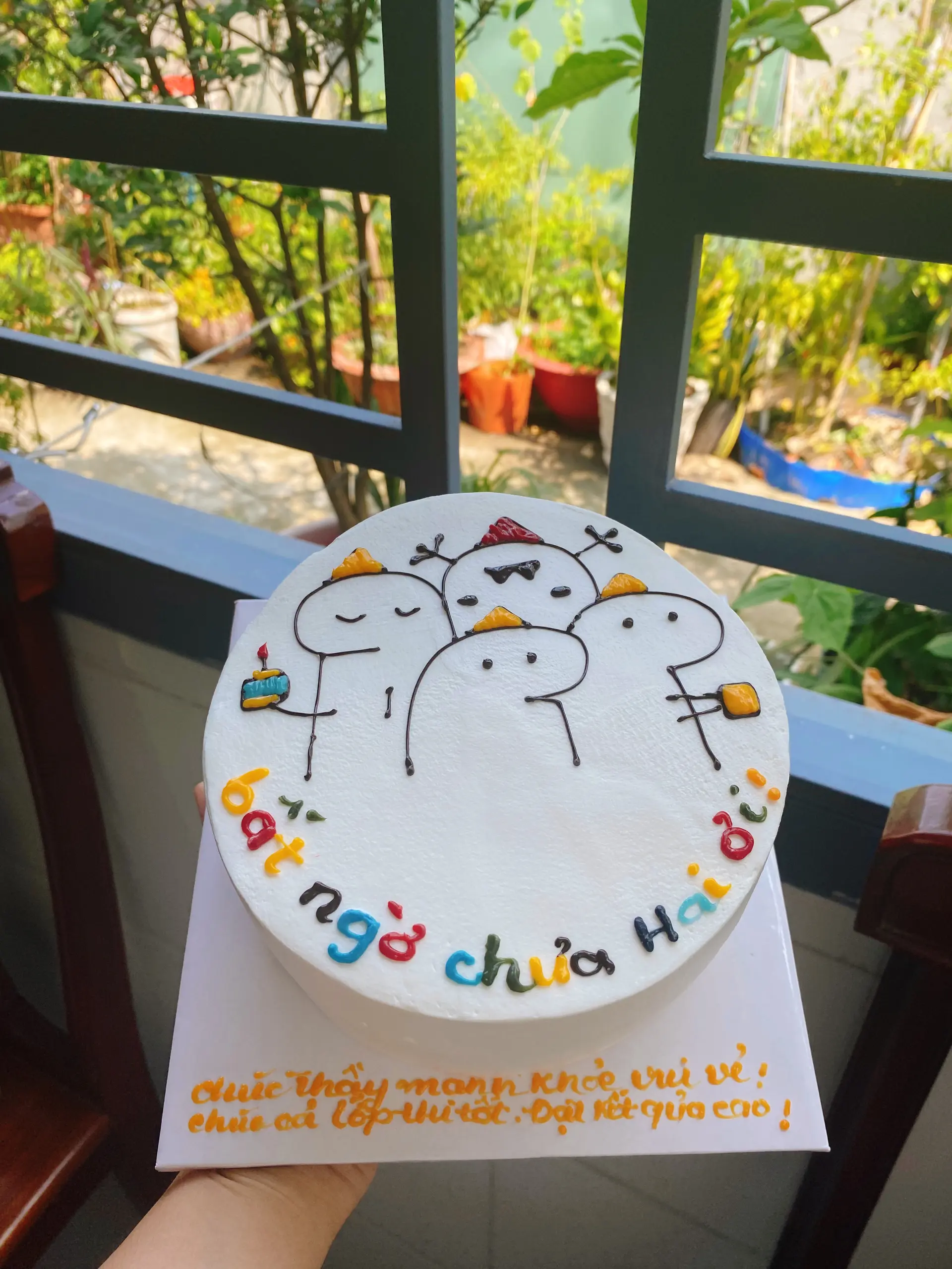 Hình ảnh bánh Hàn quốc 17cm 