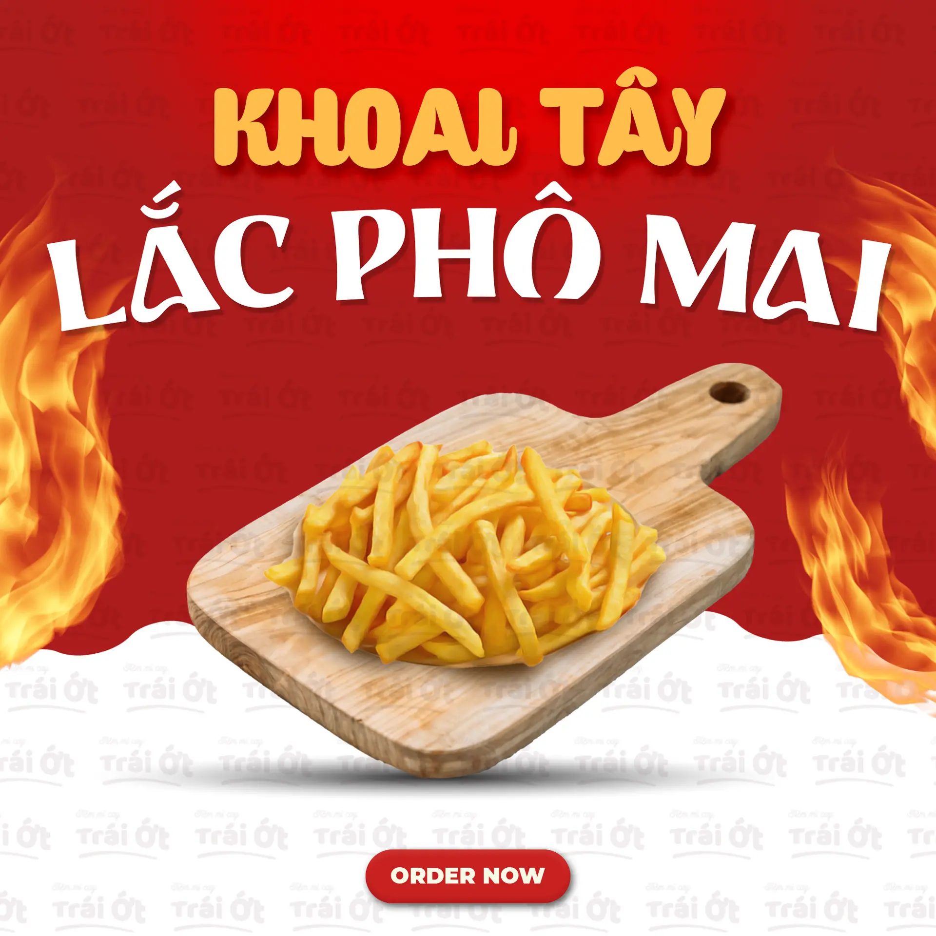 Hình ảnh Khoai Tây Lắc Phô Mai