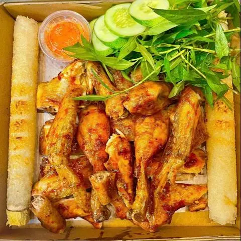 Hình ảnh Gà nướng 2 cơm lam
