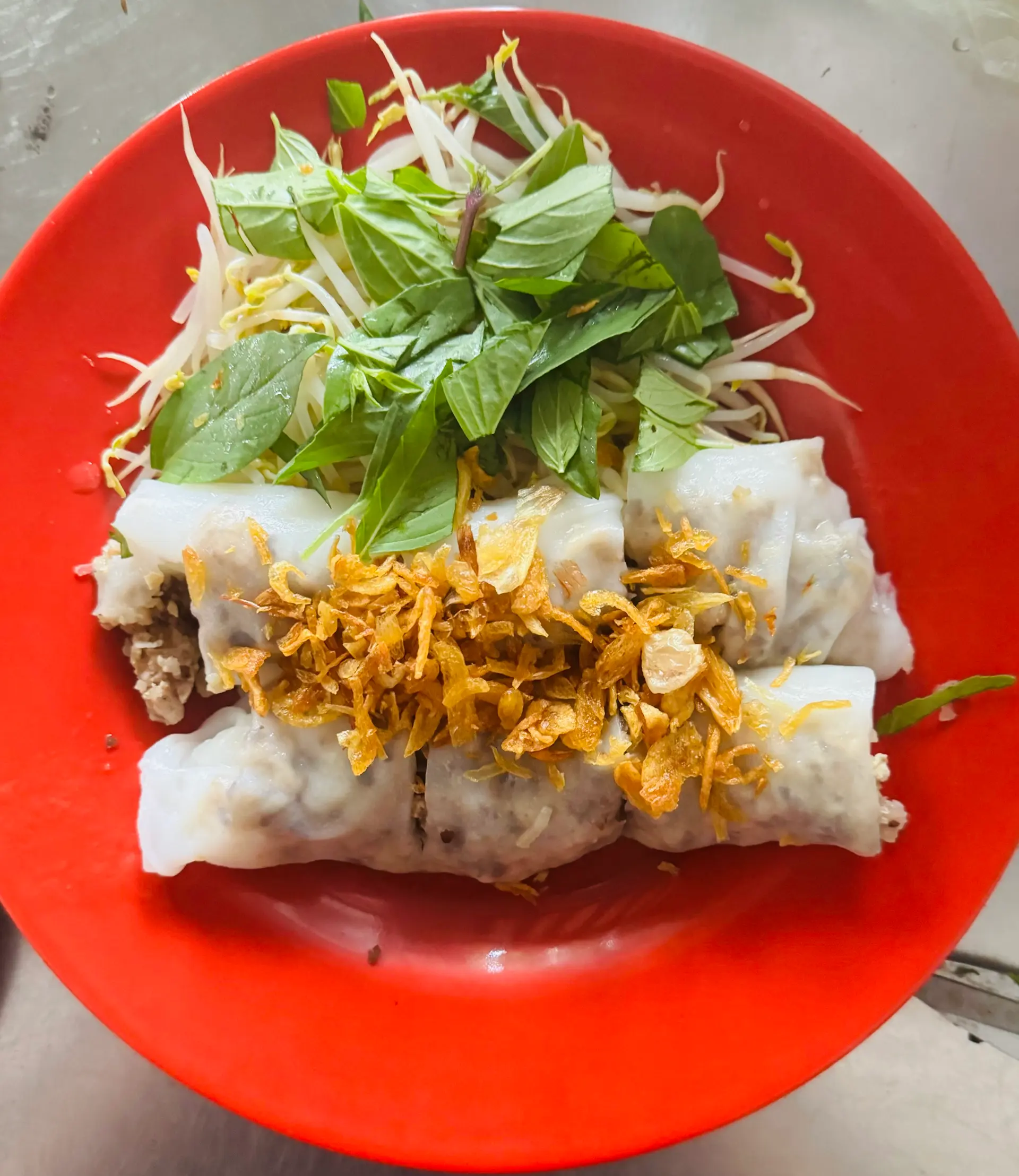 Hình ảnh bánh cuốn không ăn thêm
