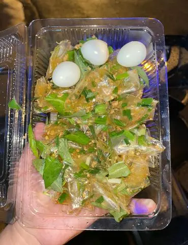 Hình ảnh Bánh Tráng tỏi mỡ hành phơi sương 
