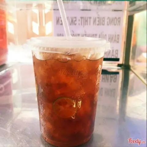 Hình ảnh Hồng Trà Tắc ly khổng lồ