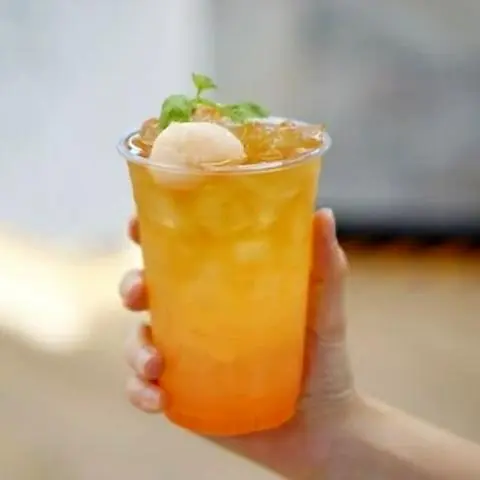 Hình ảnh Trà Vải Thưa Che Mắt Thánh ( trà vải ( topping ngũ vị)