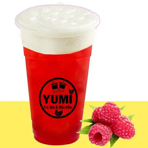 Hình ảnh Trà Phúc Bồn Tử Tươi Dầm Kem Cheese (Size 700ml)