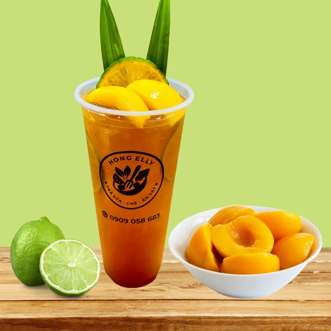 Hình ảnh Trà Đào Size lớn 700ml