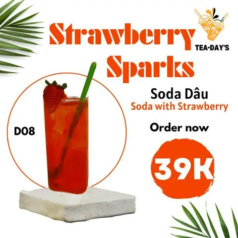 Hình ảnh Soda Dâu