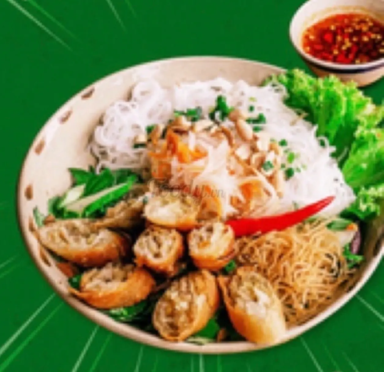 Hình ảnh Bánh Hỏi Chả Giò Chay