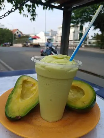 Hình ảnh Sinh tố dừa bơ