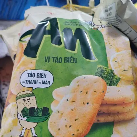 Hình ảnh Bánh gạo An An vị tảo biển 