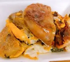 Hình ảnh Bánh Sắn Hẹ chiên trứng (mặn)