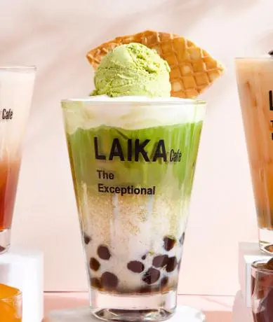 Hình ảnh Green milk tea gelato