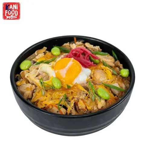Hình ảnh Cơm gà Oyakodon + Súp