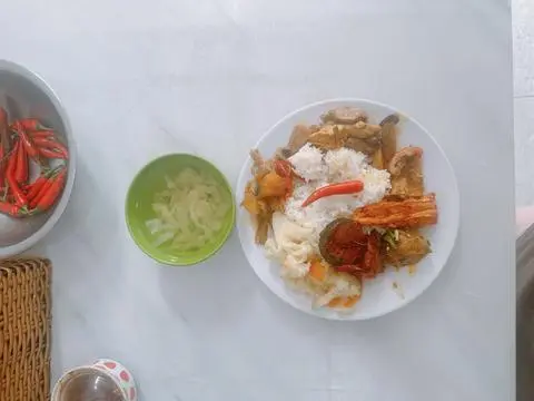Hình ảnh Combo cơm thập cẩm chay - canh