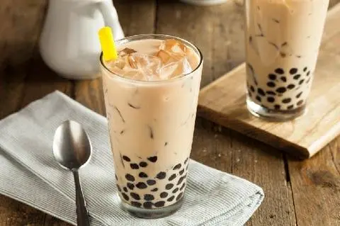 Hình ảnh Sữa tươi trân châu đường đen