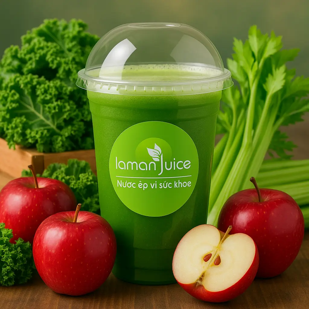 Hình ảnh J28 Thanh Lọc 1: Táo + Cần Tây + Kale