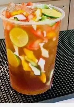 Hình ảnh Hồng trà thạch trái cây