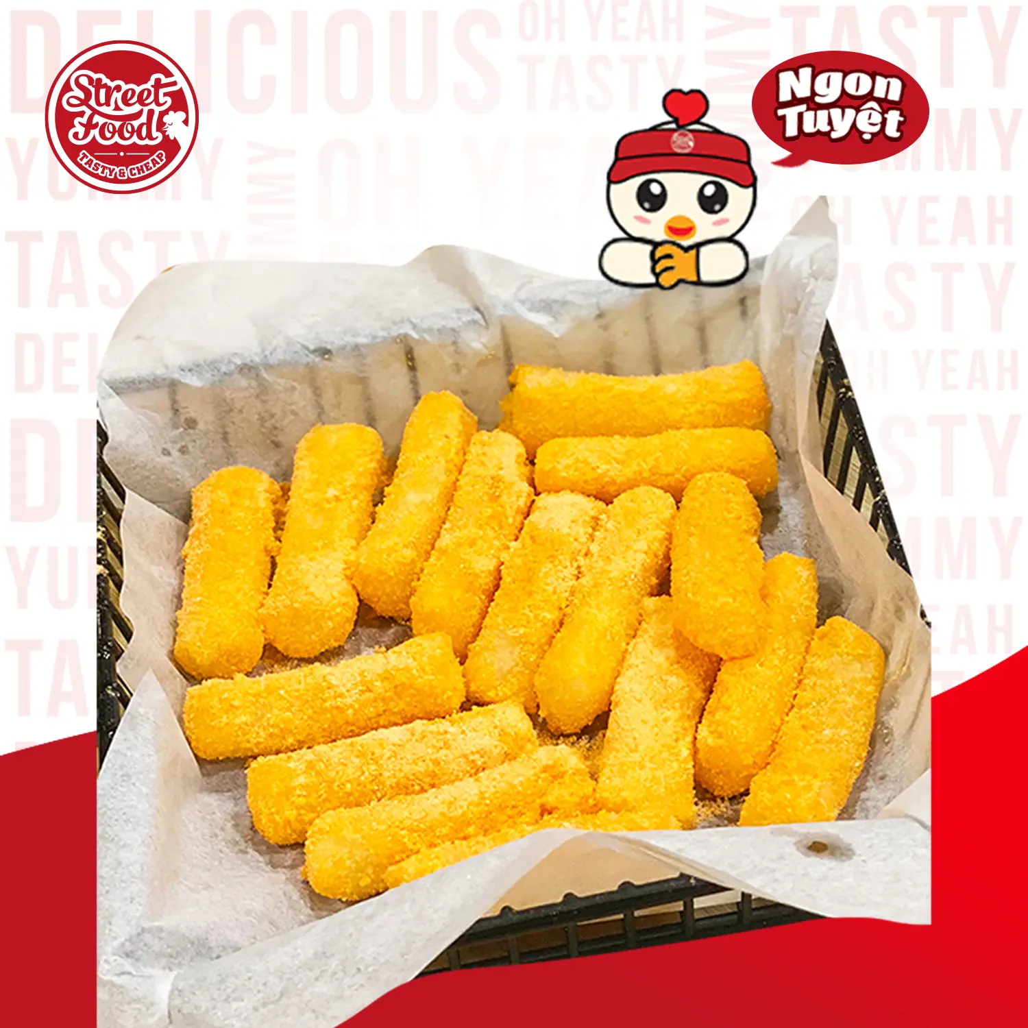 Hình ảnh Bánh Gạo Lắc Phô Mai
