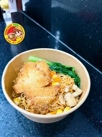 Hình ảnh Mì Cay Phô Mai gà miếng chiên giòn