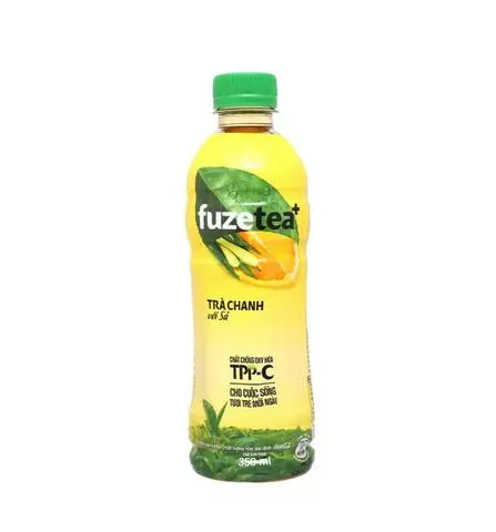 Hình ảnh Trà Chanh với Sả Fuze Tea chai 450ml