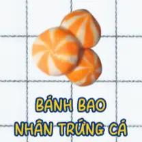 Hình ảnh Bánh bao hải sản nhân trứng cá