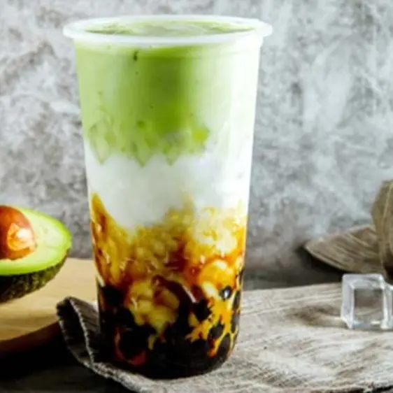 Hình ảnh Sữa Tươi  Matcha Trân Châu Đường Đen (L)