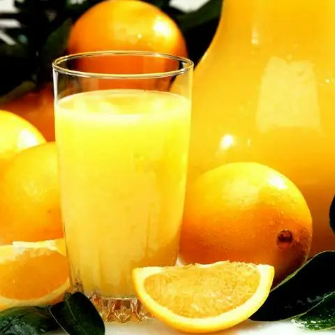 Hình ảnh Organic pure orange juice - nước ép cam hữu cơ nguyên chất 100%