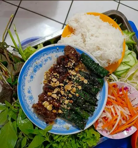 Hình ảnh Combo Bò Lá Lôt-Bò Mỡ Chai-Thịt Nướng