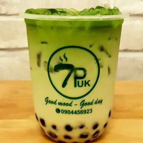 Hình ảnh Sữa tươi matcha trân châu đường đen