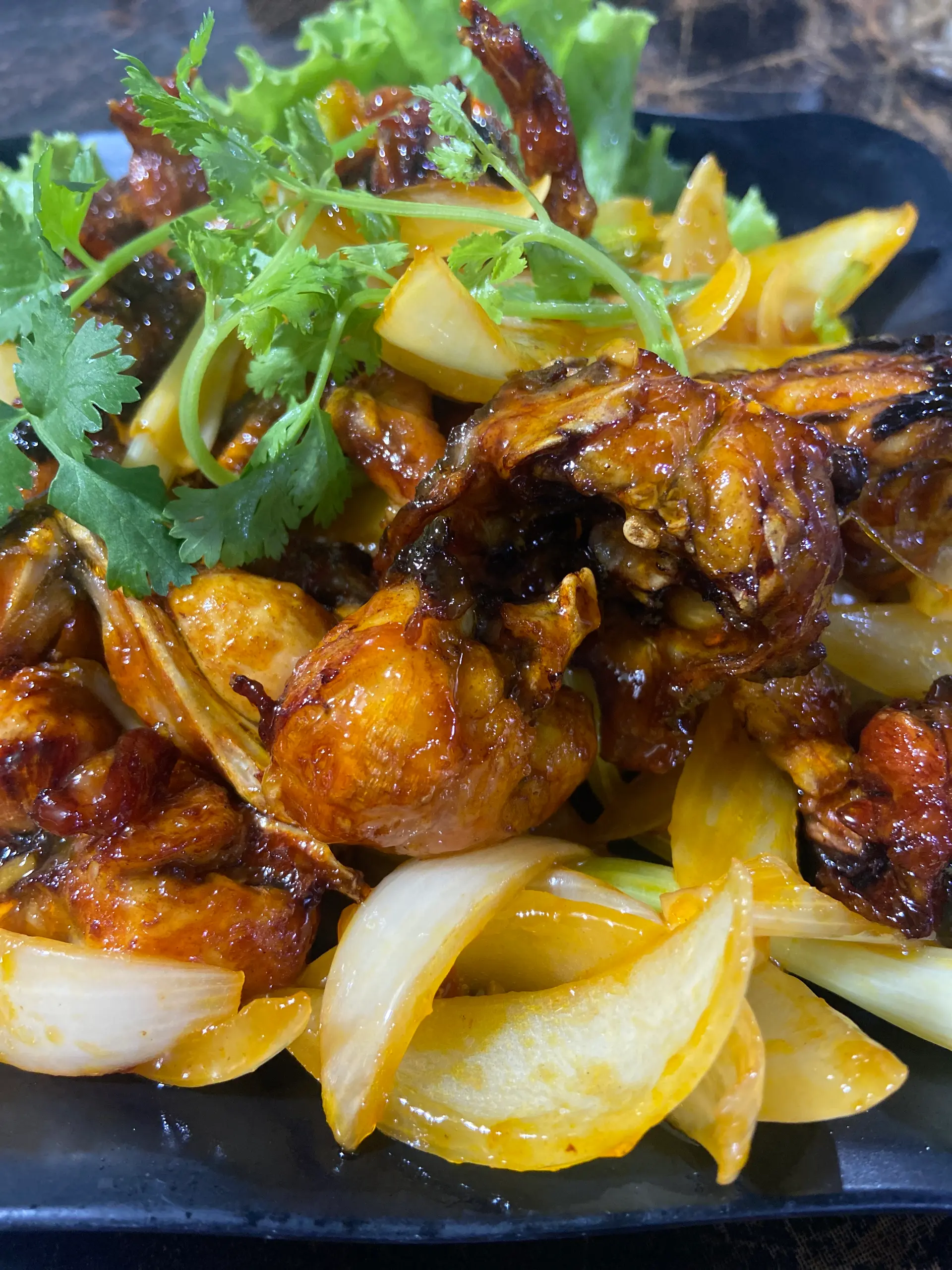Hình ảnh Ếch chiên nước mắm