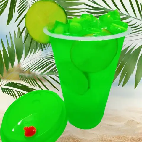 Hình ảnh SoDa Tắc, Bạc Hà, Trân Châu 3 Vị, Thủy Tinh Xanh, Đỏ (700ml)
