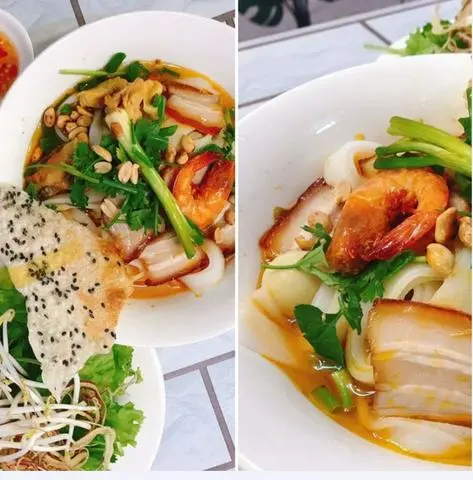 Hình ảnh Mì Quảng Thịt + Trứng Cút