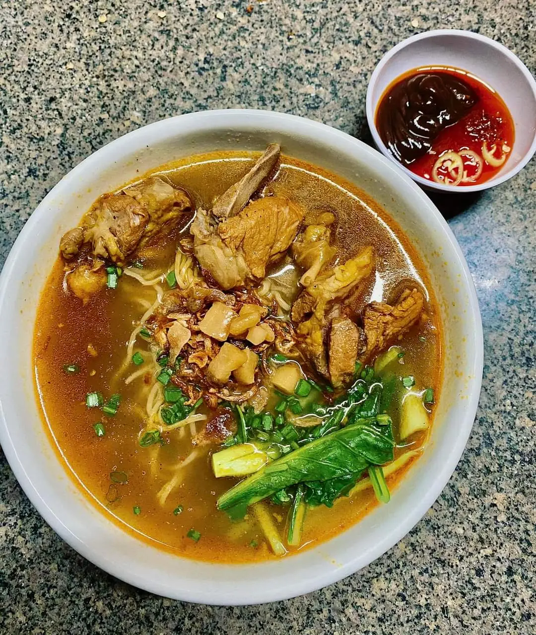 Hình ảnh Hủ tiếu sườn kho/ bò kho