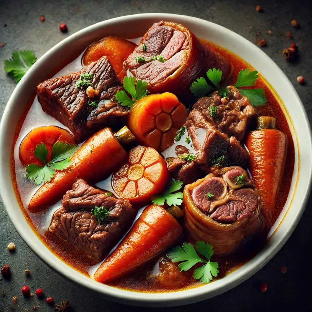 Hình ảnh Bò Kho Đặc Biệt Giò Heo (nhiều bò+1 giò heo)
