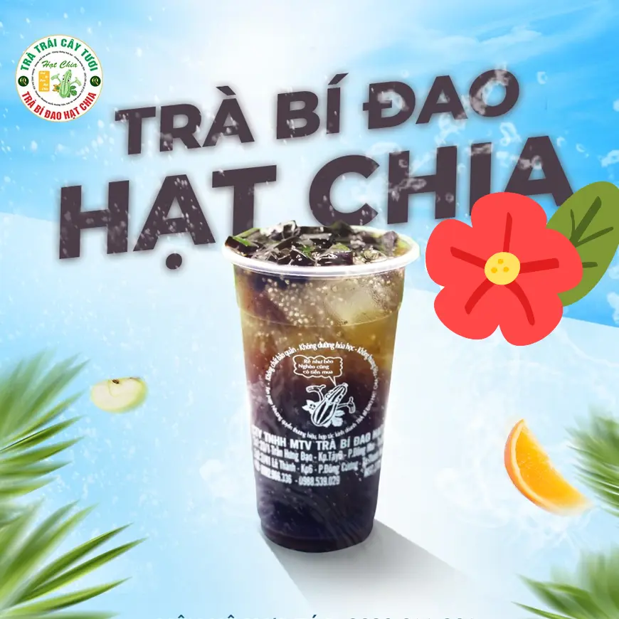 Hình ảnh Trà bí đao sương sáo