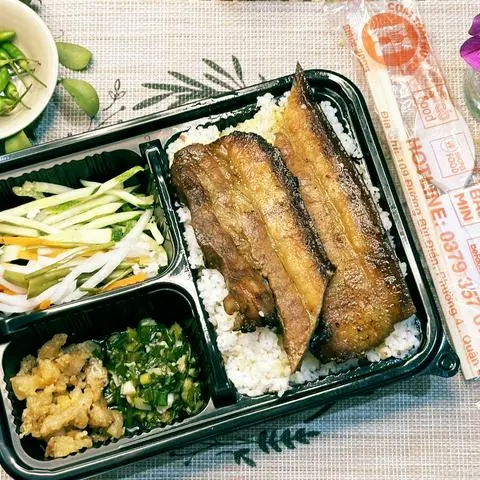 Hình ảnh Cơm ba rọi nướng 
