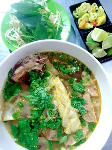 Hình ảnh bún bò chả