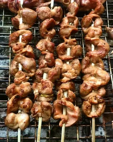 Hình ảnh 1 Xiên Mề Gà Nướng ( 5 - 6 cái  )