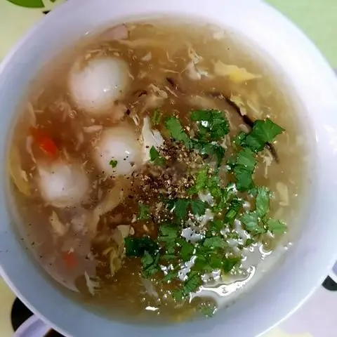 Hình ảnh Súp cua trứng cút
