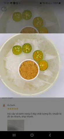 Hình ảnh bánh tráng  muối nhuyễn 