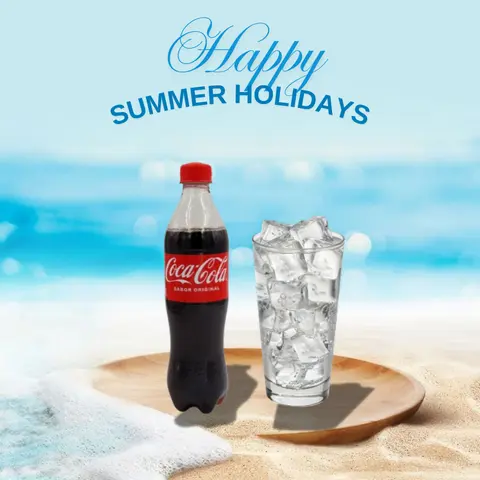 Hình ảnh Coca ( 390ml ) + Ly đá