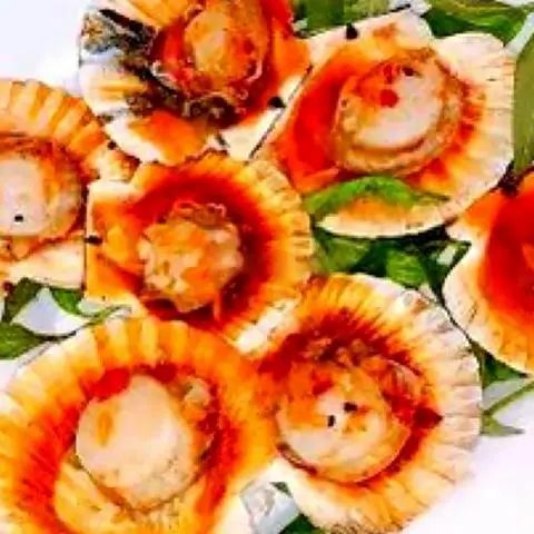 Hình ảnh Sò điệp nướng sate