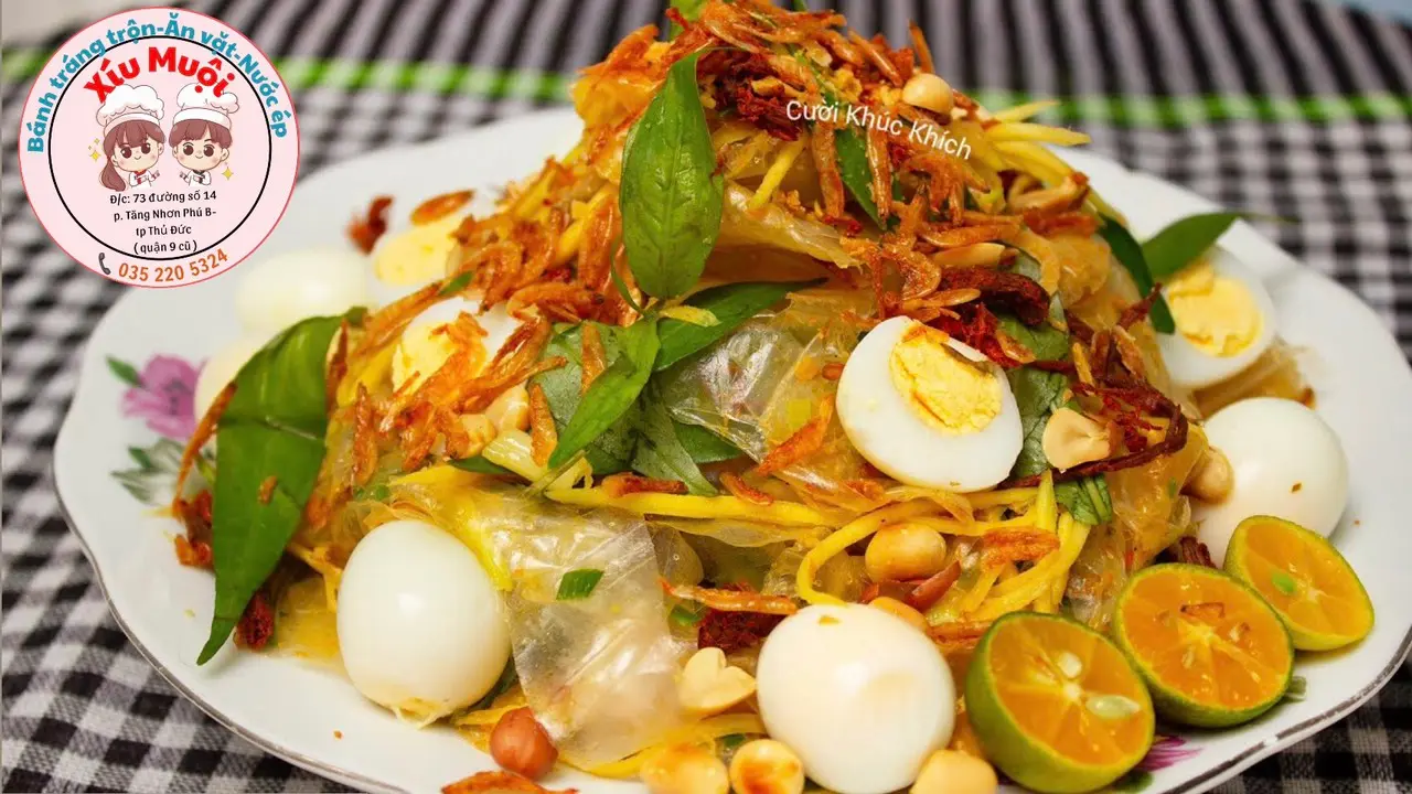 Hình ảnh Bánh Tráng Trộn SỢI