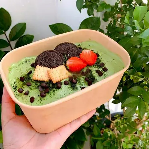 Hình ảnh Bánh matcha lớn